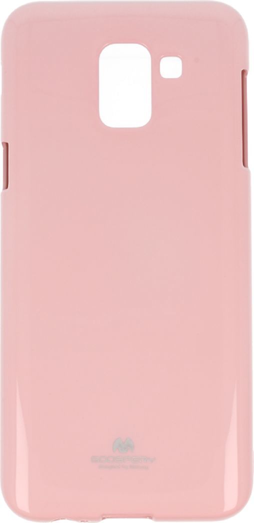 Mercury Goospery Etui Jelly Samsung J6 2018 jasno różowe 1