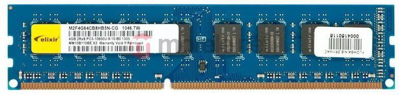 Pamięć Elixir DDR3, 8 GB, 1333MHz, CL9 (M2F8G64CB8HB5NCG) 1