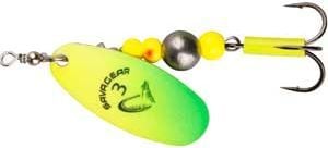 Savage Gear Caviar Spinner #3 9.5g Fluo Yellow / Chartreuse (42313) 1