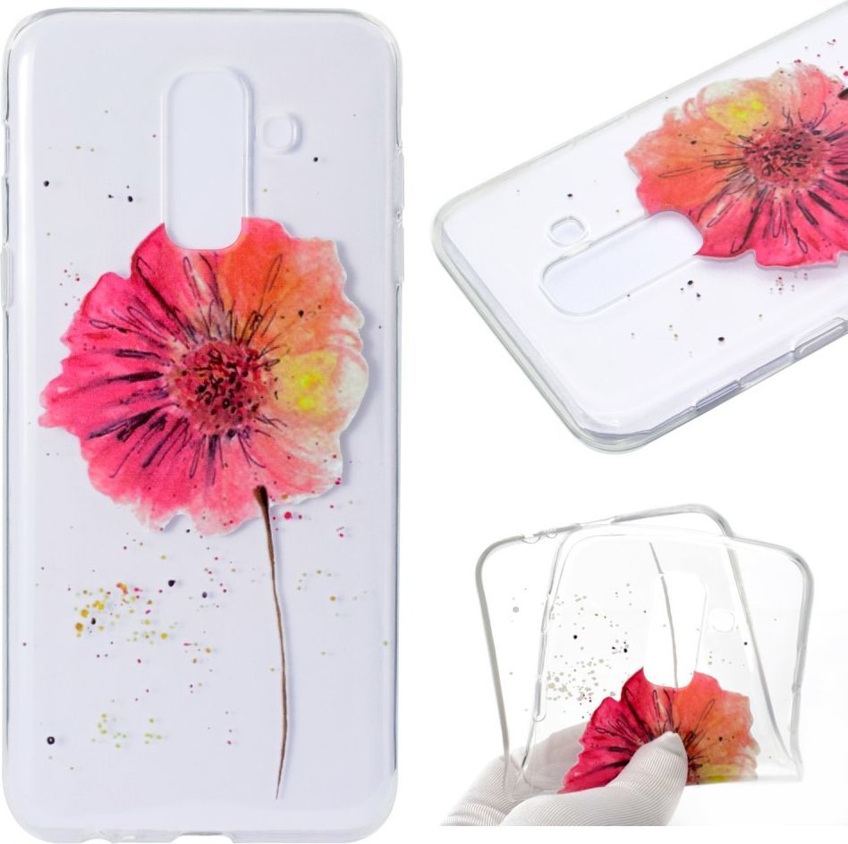 Etui Slim Art SAMSUNG A6 2018 VIVID kwiat 1