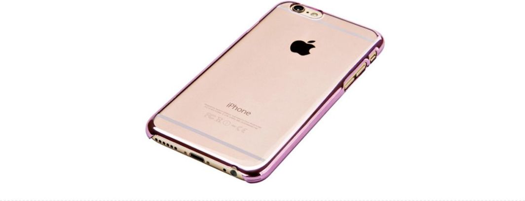 X-FITTED Etui X-FITTED Hard IPHONE 6/6S różowe P6DQP 1