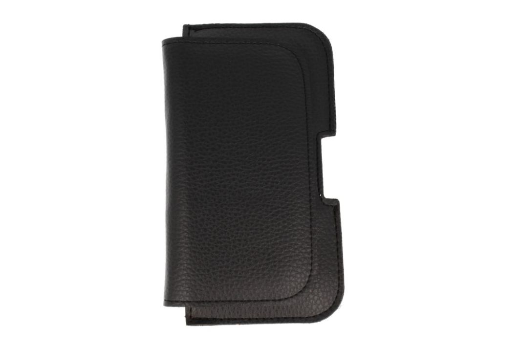 Kabura skórzana do paska Samsung S8+ czarny groszek 1