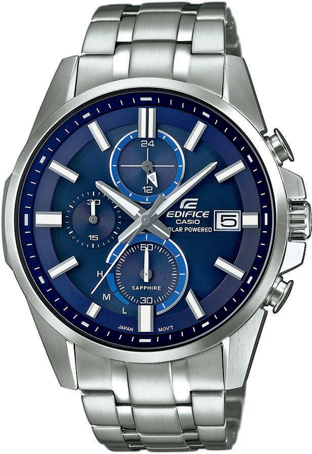 EDIFICE Casio EFB 560SBD 2AV Edifice Chrono Szafir Solar w ZEGAREK CASIO EDIFICE EFB 560SBD 2AV SZAFIR SOLAR