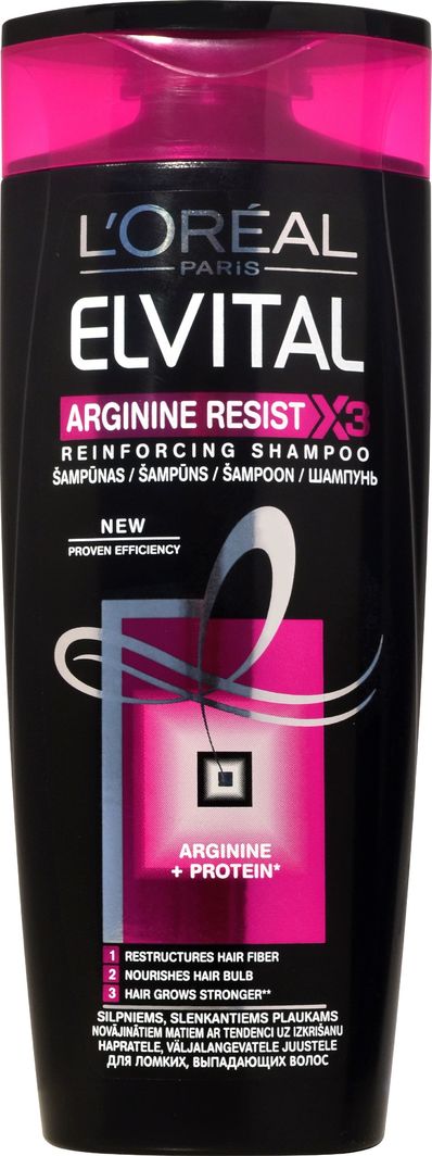 Elvital Szampon do włosów Arginine Resist x3 250ml 1