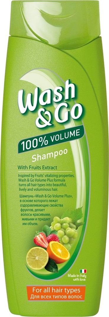 Wash & Go Szampon z ekstraktem z owoców  400 ml 1