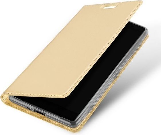 Etui Dux Ducis skin leather HUAWEI HONOR 7A PRO złote 1