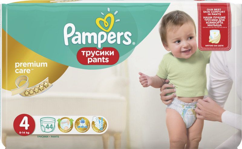 Pampers Pieluszki Premium Care Pants r. 4, 44 szt. w ...