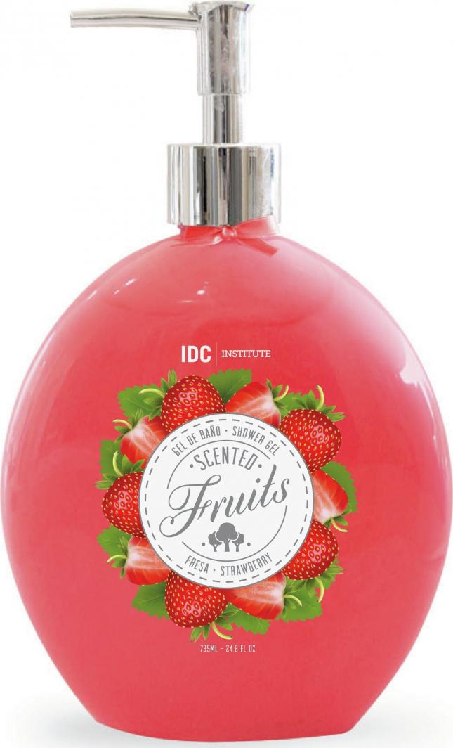 IDC Żel pod prysznic Scented Fruits Strawberry 735ml 1