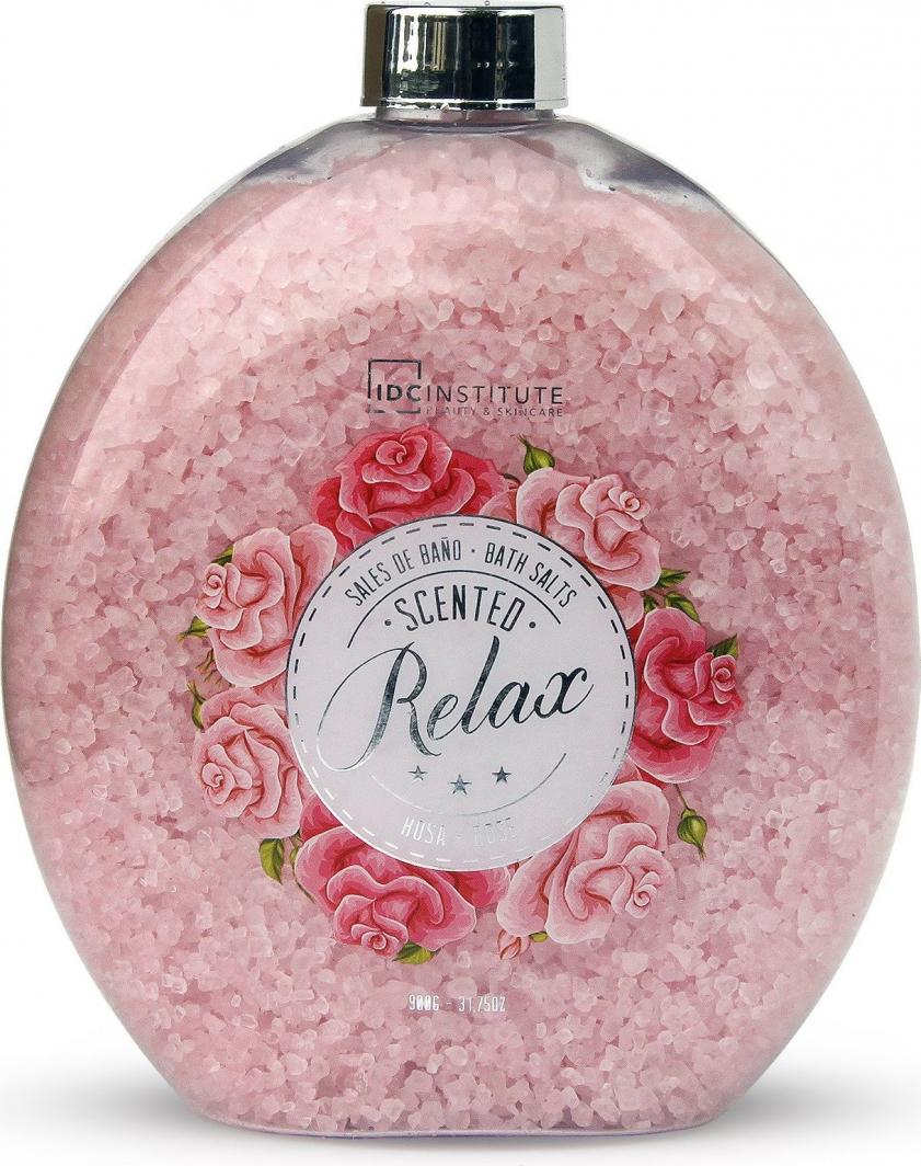IDC Sól do kąpieli Scented Relax Róża 900g 1