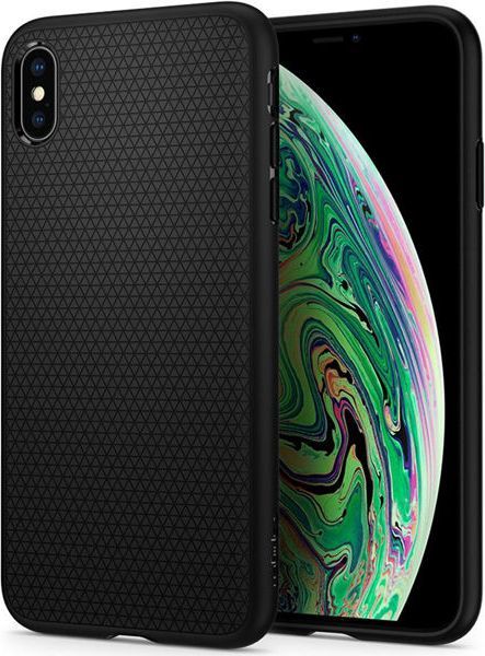 Spigen Nakładka Liquid Air do Apple iPhone XS Max czarna 1