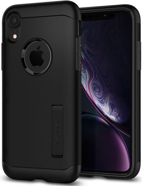 Spigen Nakładka Slim Armor do Apple iPhone XR czarna 1
