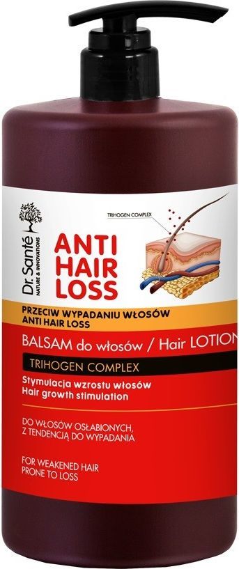 Dr. Sante Anti Hair Loss Balsam stymulujący wzrost włosów 1000ml 1