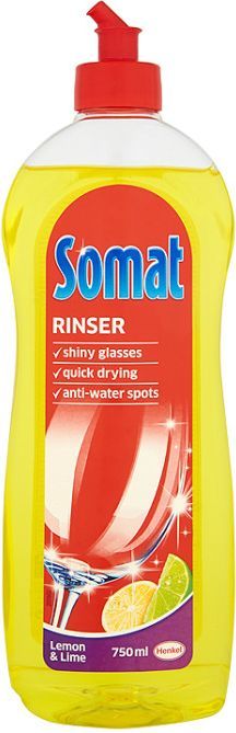 Somat Somat Lemon & Lime Płyn nabłyszczający do zmywarek 750 ml (18928445) 1