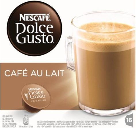 Kawa w kapsułkach Nescafe Dolce Gusto Café Au Lait