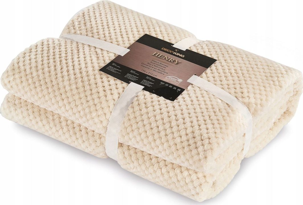 Decoking Koc Henry kremowy 150x200 cm (6581) 1