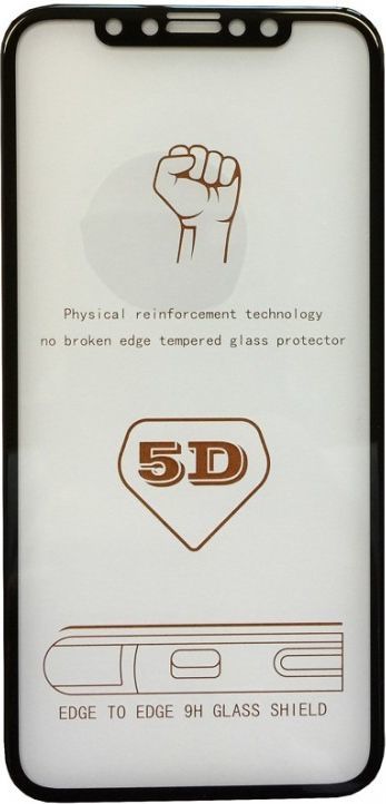 Szkło hartowane 5D Samsung S8+ czarne 1