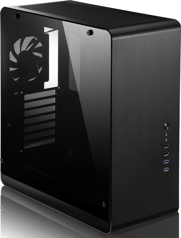 Jonsbo Midi Jonsbo UMX4 black RGB | black, window - Obudowa - Morele.net