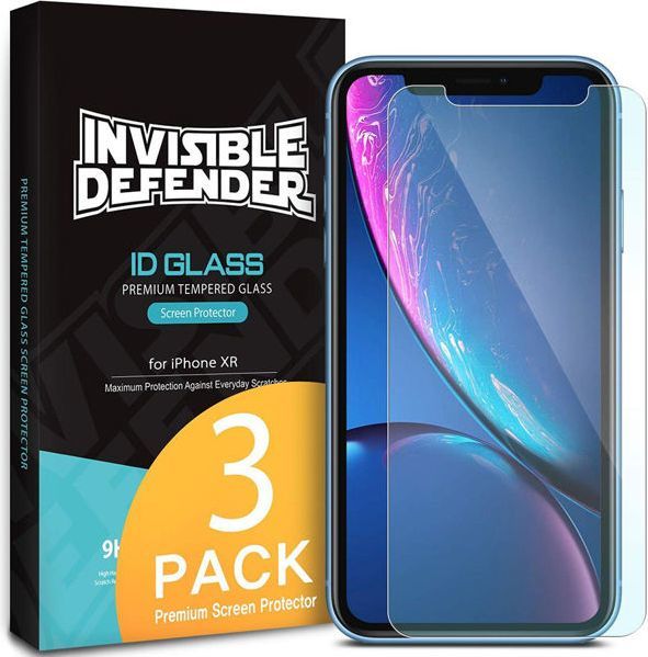 Ringke 3x Szkło Ringke Invisible Defender Apple iPhone Xr 1