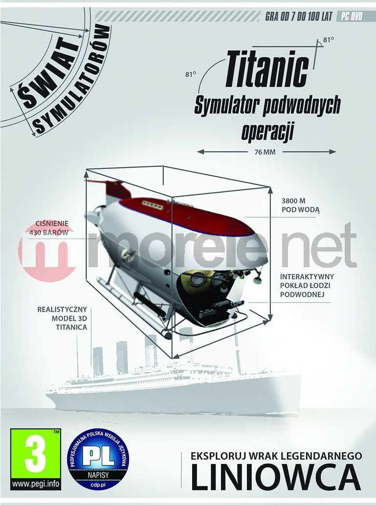 titanic symulator podwodnych operacji