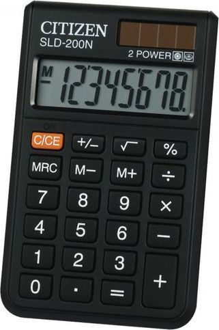Kalkulator Citizen KALKULATOR KIESZONKOWY SLD-200NR CITIZEN 8 CYFROWY 1