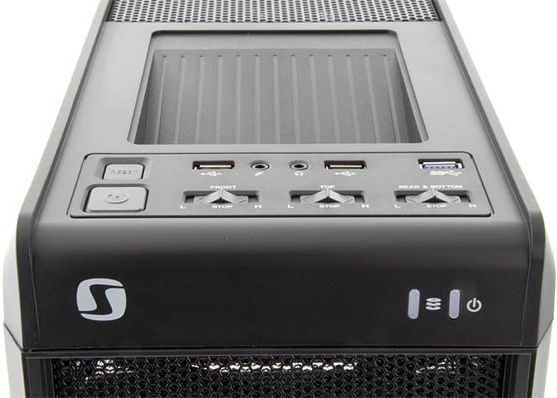 Obudowa SilentiumPC Gladius M40 Pure Black ATX/USB3.0/SSD ready/3x120mm bez zasilacza (SPC077) 1
