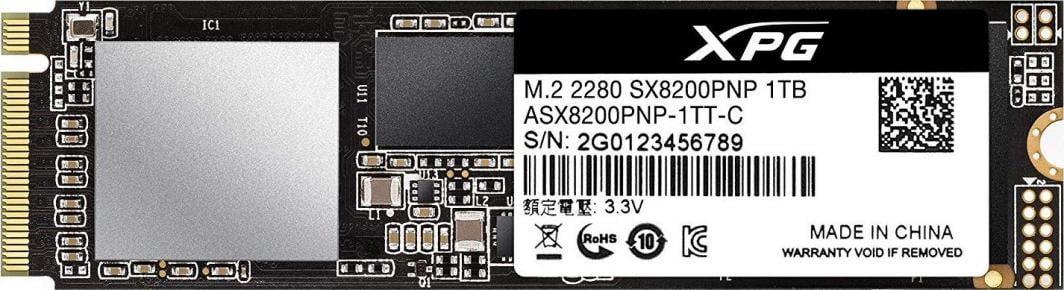 Dysk SSD ADATA XPG SX8200 PRO 1 TB M.2 2280 PCI-E x4 Gen3 NVMe (ASX8200PNP-1TT-C) 1