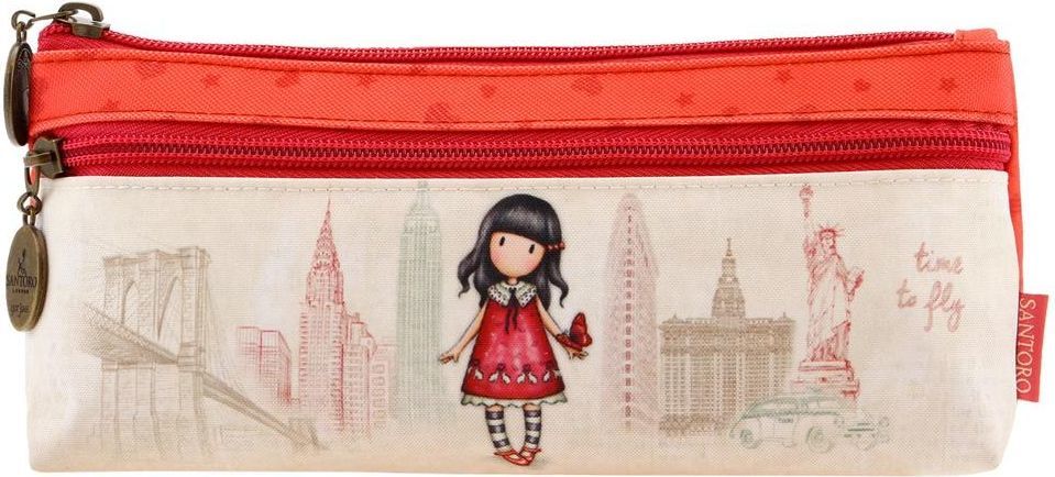 Piórnik Santoro Piórnik z kieszonką na suwak - Time To Fly 1