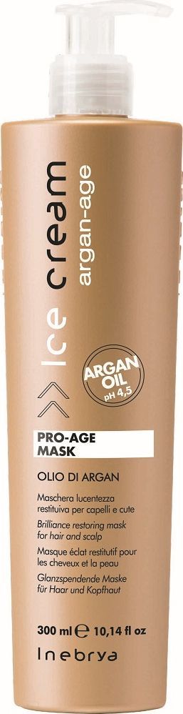 Inebrya Ice Cream Pro-Age Mask Argan Oil Maska z olejkiem arganowym 300ml 1