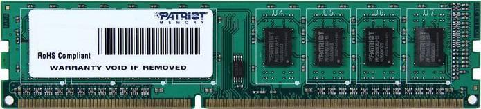 Pamięć Patriot Signature, DDR3, 4 GB, 1333MHz, CL9 (PSD34G133381) 1