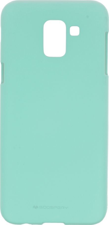 Mercury Goospery Etui Soft Jelly SAMSUNG J6+ J6 PLUS miętowe uniwersalny 1