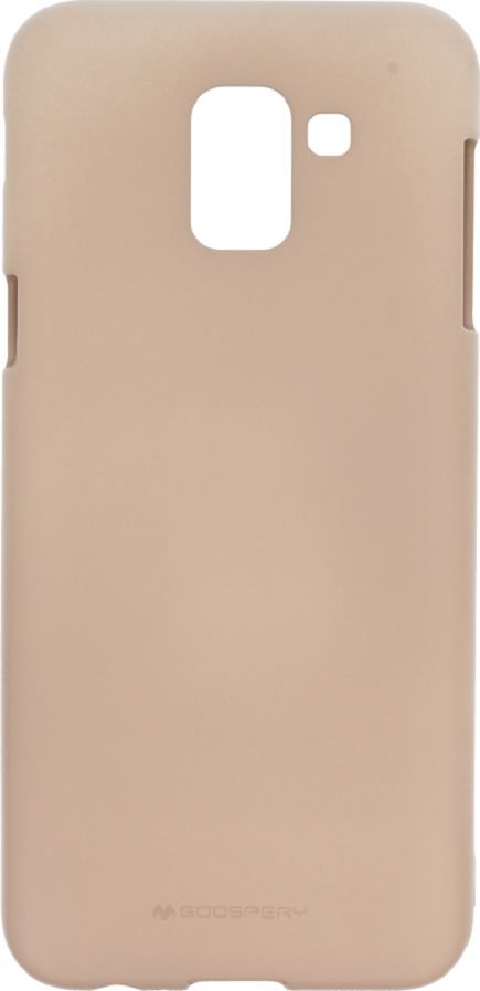 Mercury Goospery Etui Soft Jelly SAMSUNG J6+ J6 PLUS piaskowe uniwersalny 1