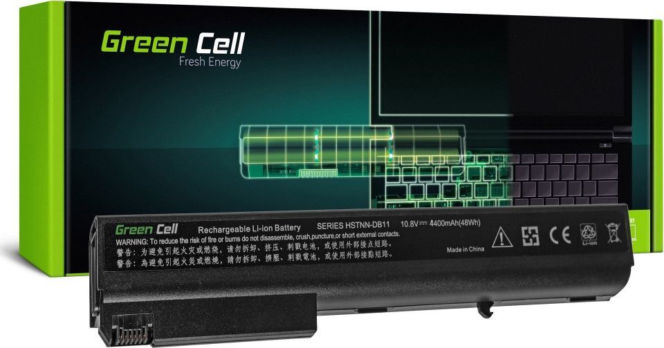 Bateria Green Cell do HP Compaq NC8230 NX7400 NW8440 8510P 85 (HP23) 1