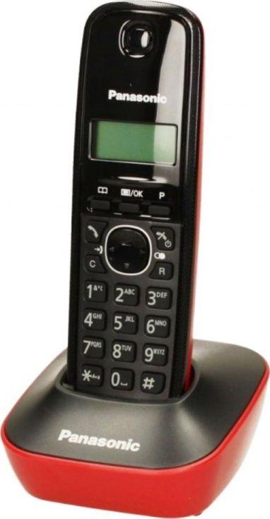 Telefon stacjonarny Panasonic KX-TG1611PDR Czerwony  1