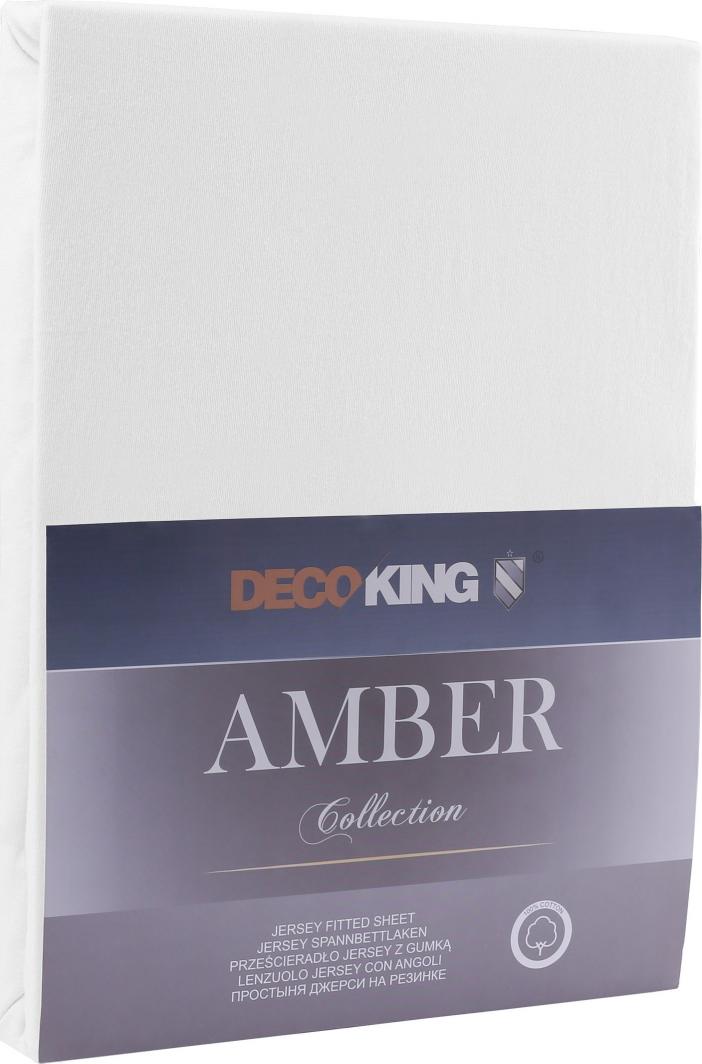 Decoking Prześcieradło Amber White r. 200x200cm 1