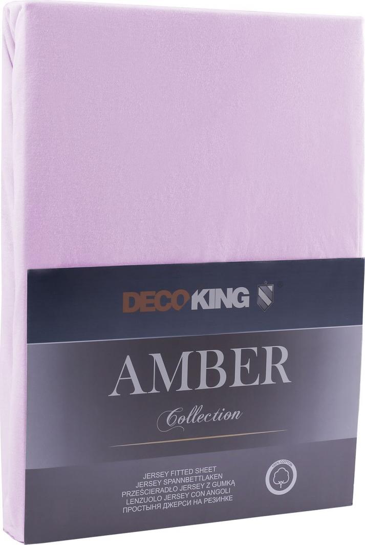 Decoking Prześcieradło Amber liliowe r. 200x240cm 1