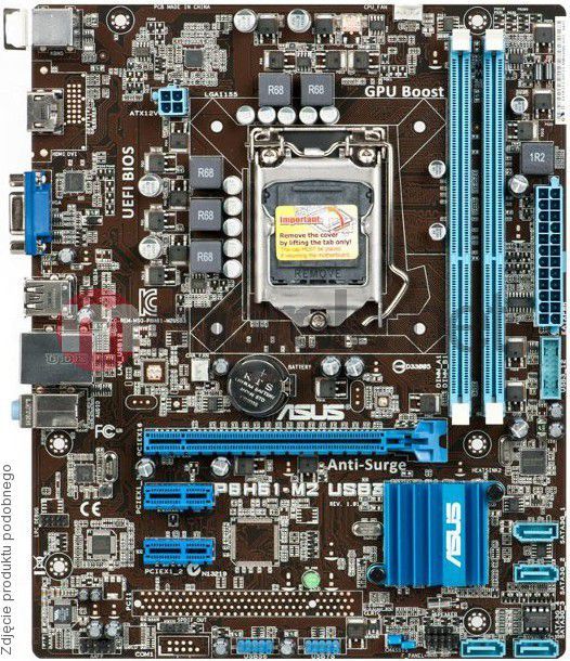 Asus P8H61-M2 USB3 - Płyta główna - Morele.net