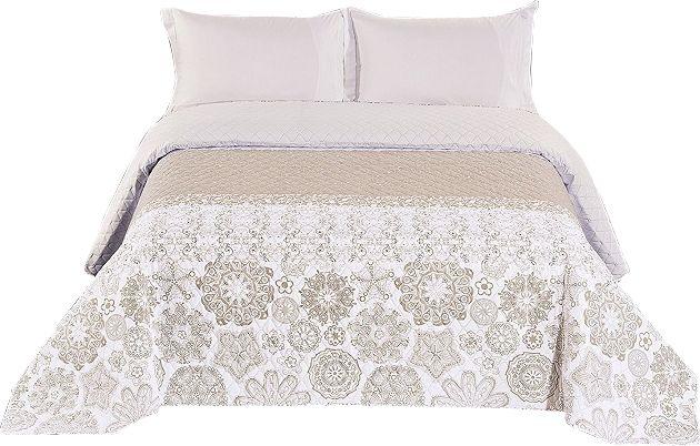 Decoking Narzuta Alhambra biało-beżowa r. 200x220 cm 1