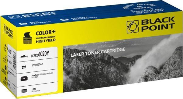Toner Black Point LCBPX6020Y Yellow Zamiennik 106R02762 (LCBPX6020Y) 1