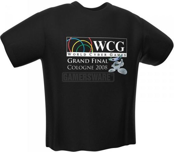 Adidas WCG Grand Final Cologne 2008 T-Shirt czarna (XL) 1