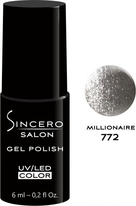 Ineza Żelowy lakier do paznokci Sincero Salon 6 ml Millionaire 1