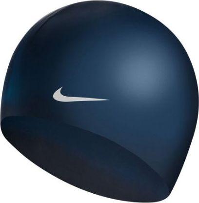  Nike Czepek Solid Silicone midnight navy (93060 440) 1