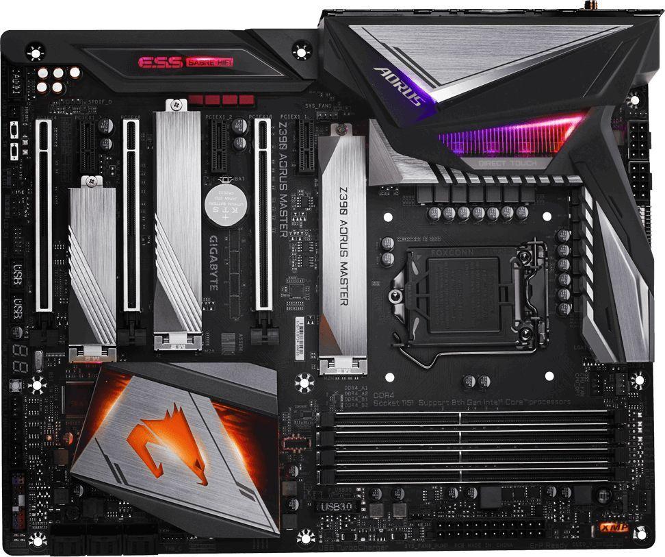 PCパーツ ASUS - Z390 AORUS Master Płyta główna Gigabyte Z390 Aorus Master ATX w Łomianki