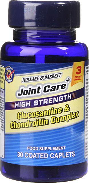 Holland & Barrett Silnie Działający Kompleks Glukozaminy i Chondroityny 30 Tabletek (HB4961) 1