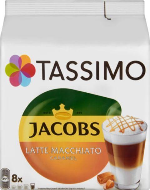 Kawa w kapsułkach Tassimo Jacobs Latte Macchiato Caramel