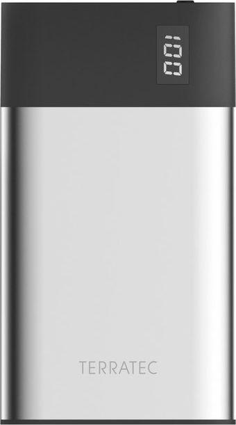 Powerbank TerraTec P80 Slim 8000 mAh Czarno-srebrny  (218552) 1