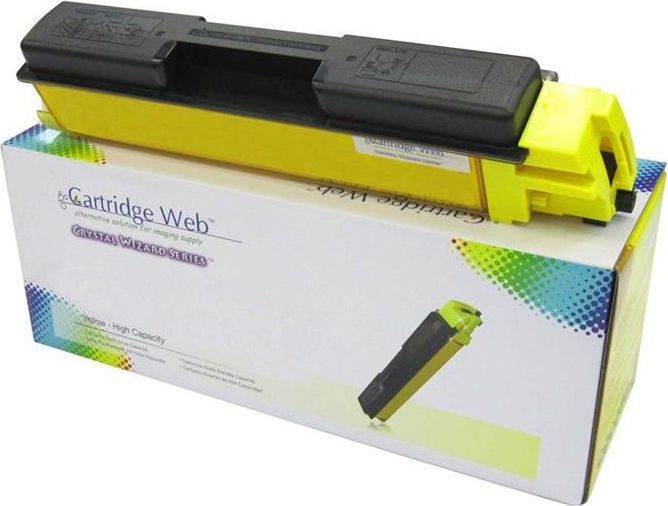 Toner Cartridge Web Toner Yellow UTAX 3721 / TA CLP 4721 / 4472110016 / 2800 stron / zamiennik uniwersalny 1