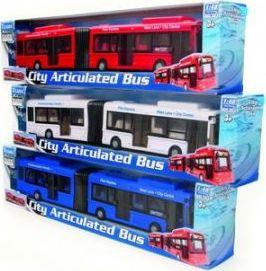  Teama Autobus miejski przegubowy 1:48 biały (001-60322) 1