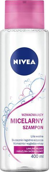 Nivea Wzmacniający szampon micelarny bez silikonu 400ml 1