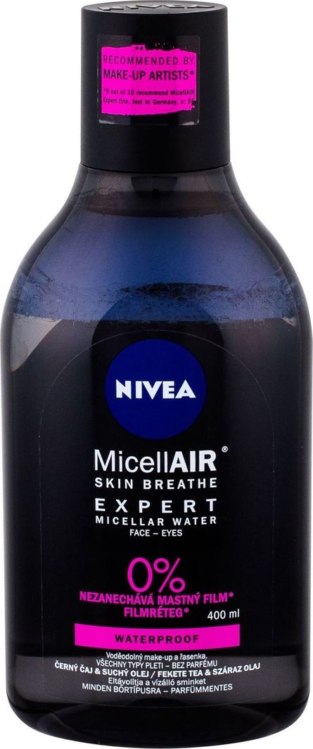 Nivea Płyn do demakijażu MicellAir Expert Waterproof 400 ml 1