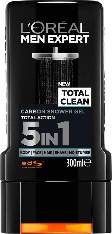 L’Oreal Paris Żel pod prysznic Paris Men Expert Żel pod prysznic Total Clean 300 ml 1